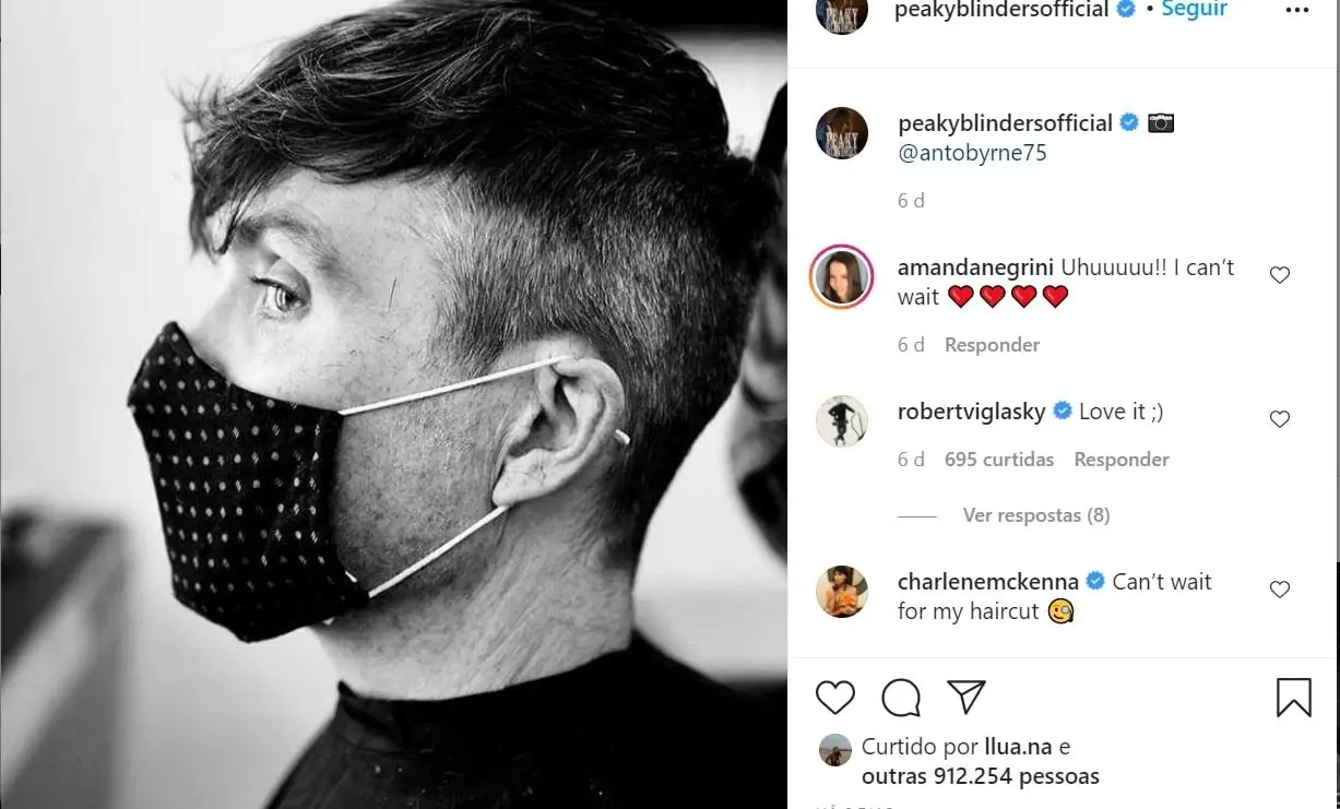 Cillian Murphy de Peaky Blinders