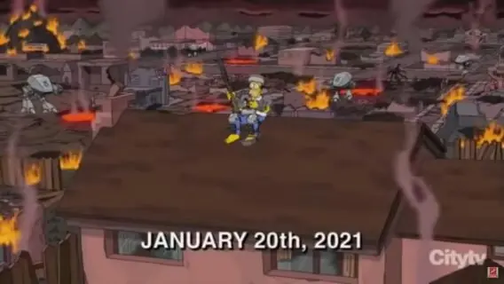 Como Os Simpsons previram a invasão ao Capitólio?