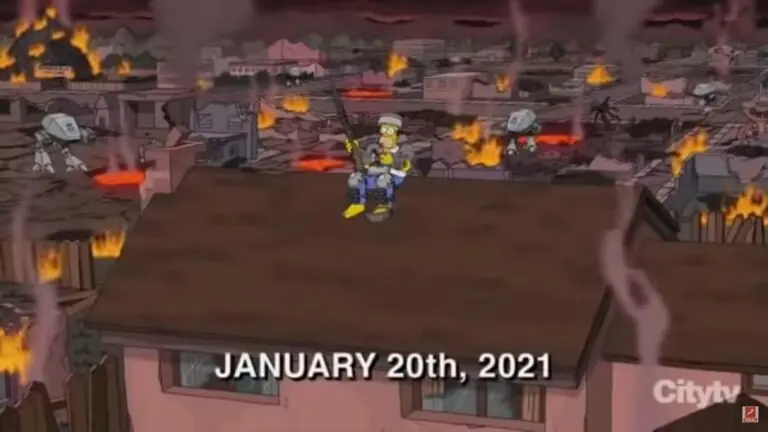 Como Os Simpsons previram a invasão ao Capitólio?