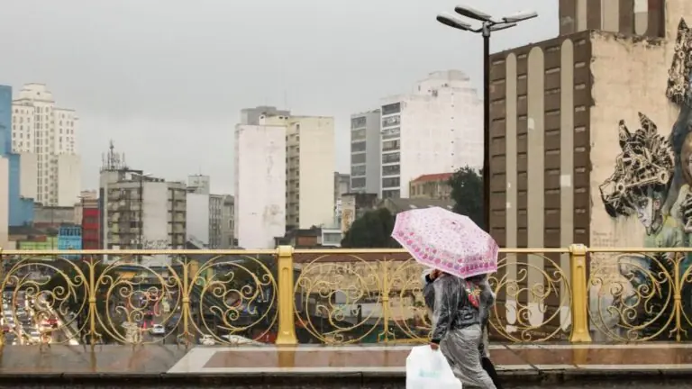 Previsão do tempo São Paulo: temperaturas caem a 13ºC