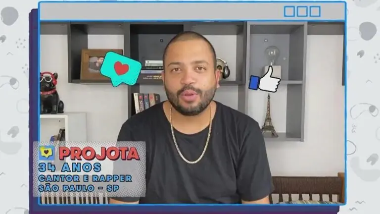 Projota está no ‘camarote’ do BBB21; conheça o cantor