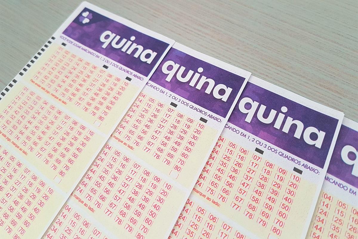 resultado da quina - A imagem mostra volantes da Quina