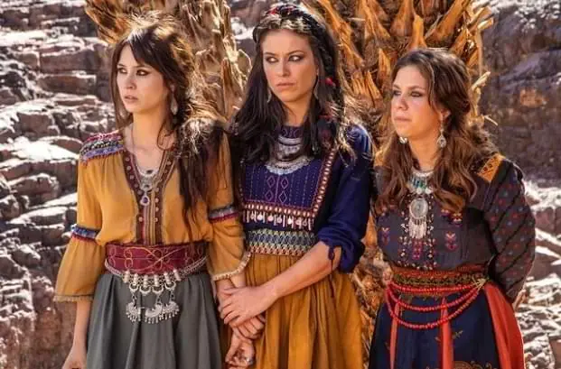 atrizes de Gênesis - novela da record