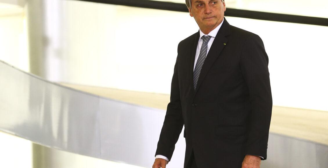 Imagem mostra o presidente Jair Bolsonaro. Polêmica envolvendo seu cartão corporativo