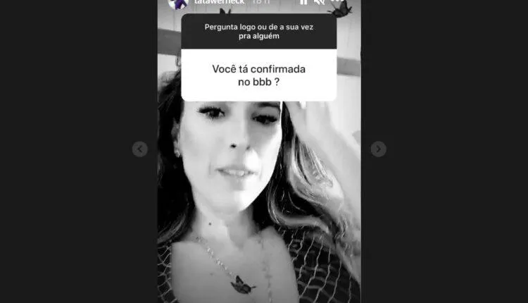 Tatá Werneck falou sobre o BBB 21
