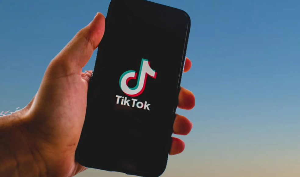 Imagem de celular com aplicativo do TikTok em matéria sobre como ganhar dinheiro usando o TikTok