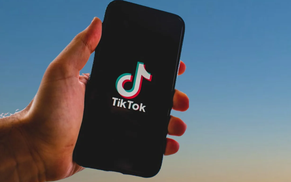 Imagem de celular com aplicativo do TikTok em matéria sobre como ganhar dinheiro usando o TikTok