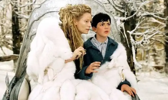 Tilda Swinton em As Crônicas de Nárnia