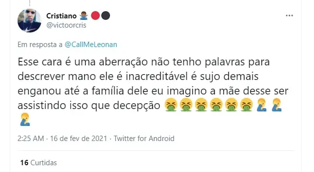 Sobre Projota no BBB21