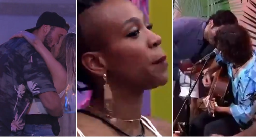 Arthur, Carla, Karol, Rodolffo e Fiuk no BBB21