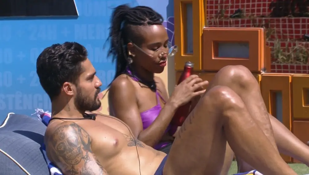 Arcrebiano e Karol Conka no BBB21