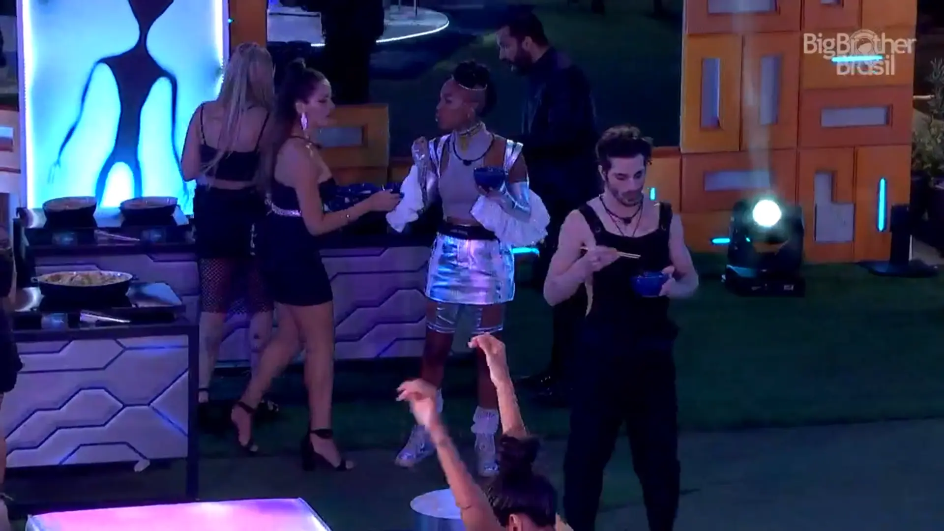 Festa da líder Karol Conká no BBB21