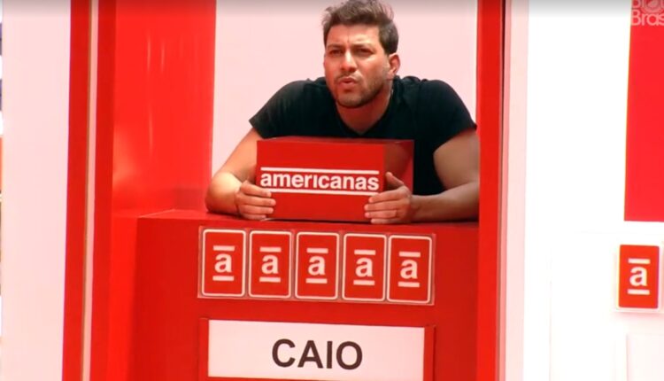 Na imagem, Caio Anjo da semana no BBB 21