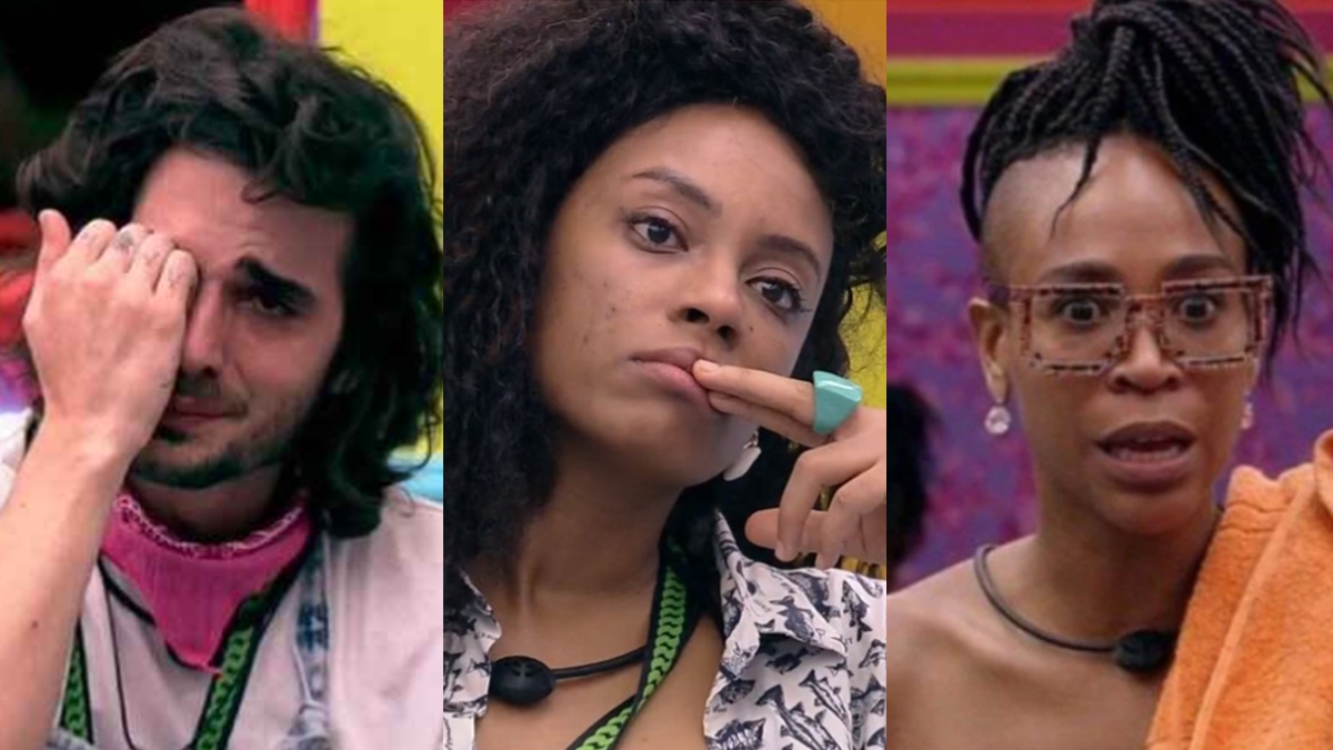 Imagem mostra Fiuk, Lumena e Karol Conka