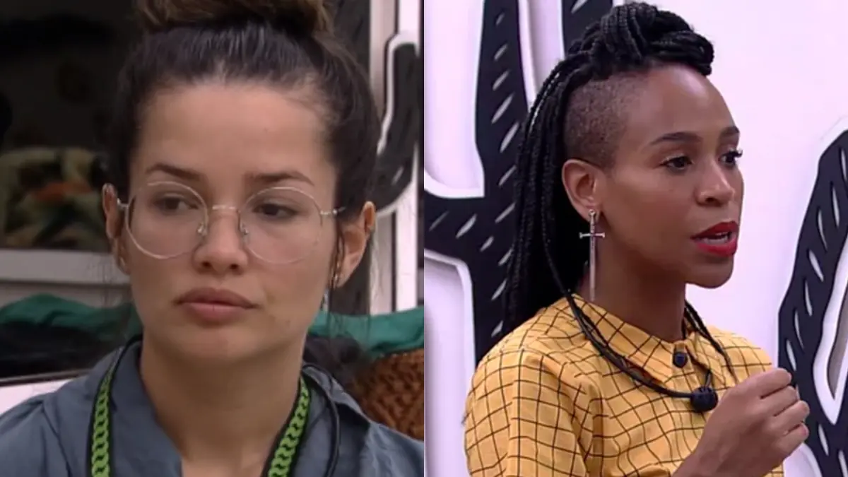 Imagem mostra Juliette e Karol Conka no BBB 21