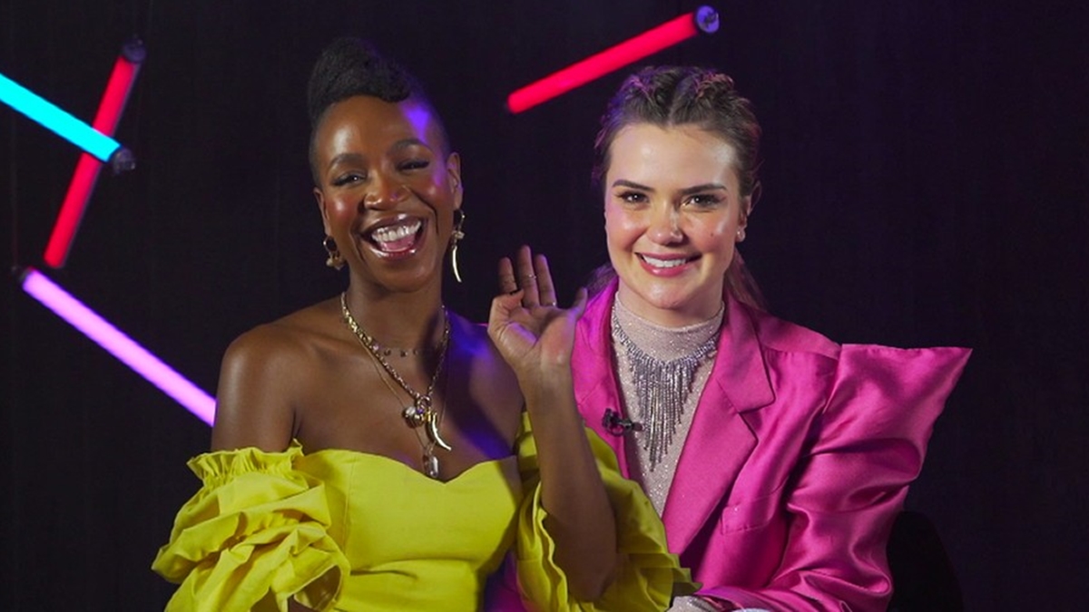 Imagem mostra Karol Conka e Marcela McGowan