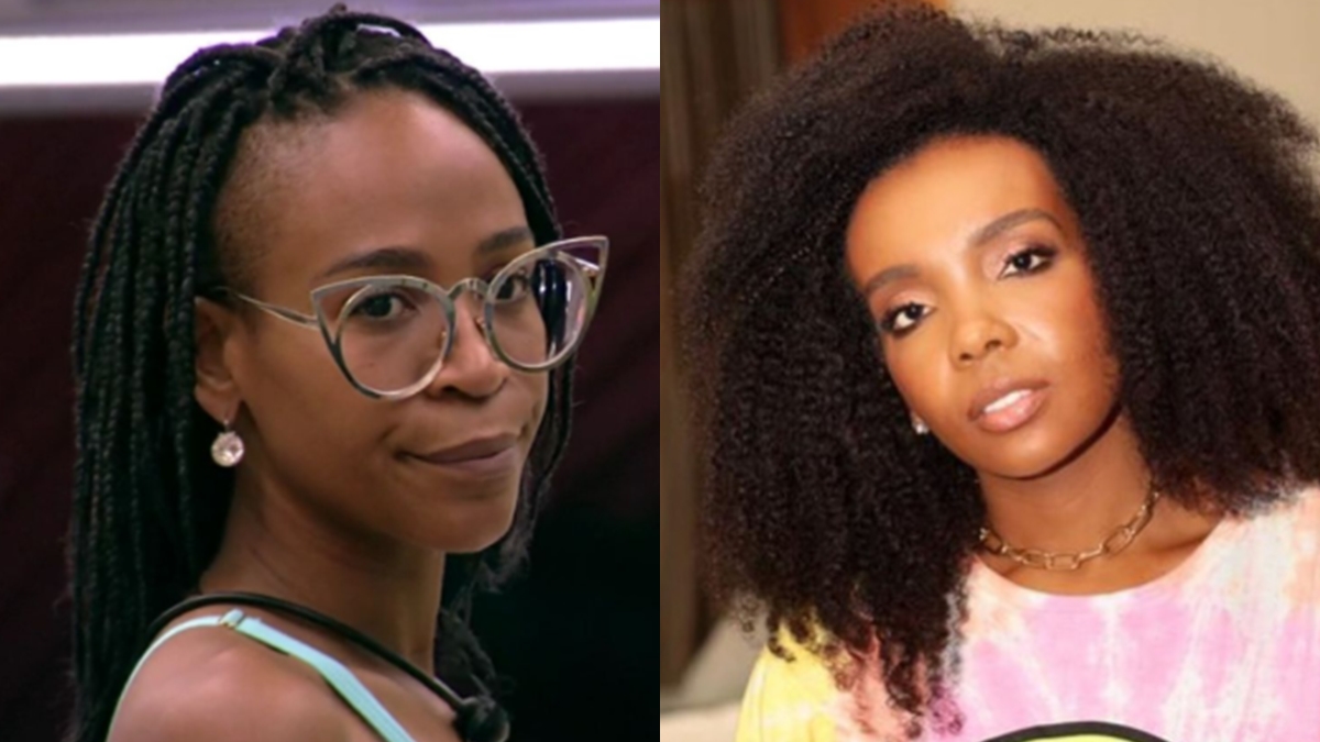 Imagem mostra Karol Conka e Thelma Assis