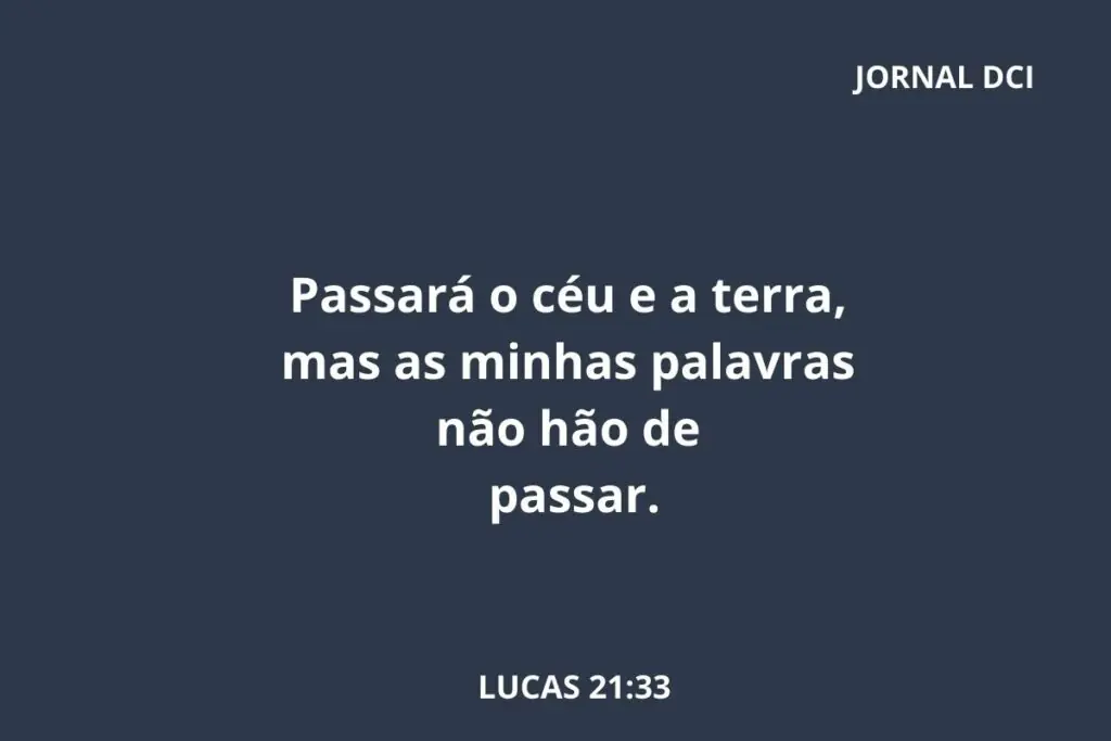 Versículo do dia de hoje