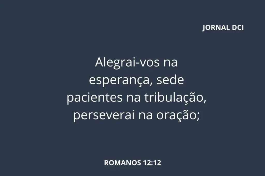 Versículo do dia de hoje