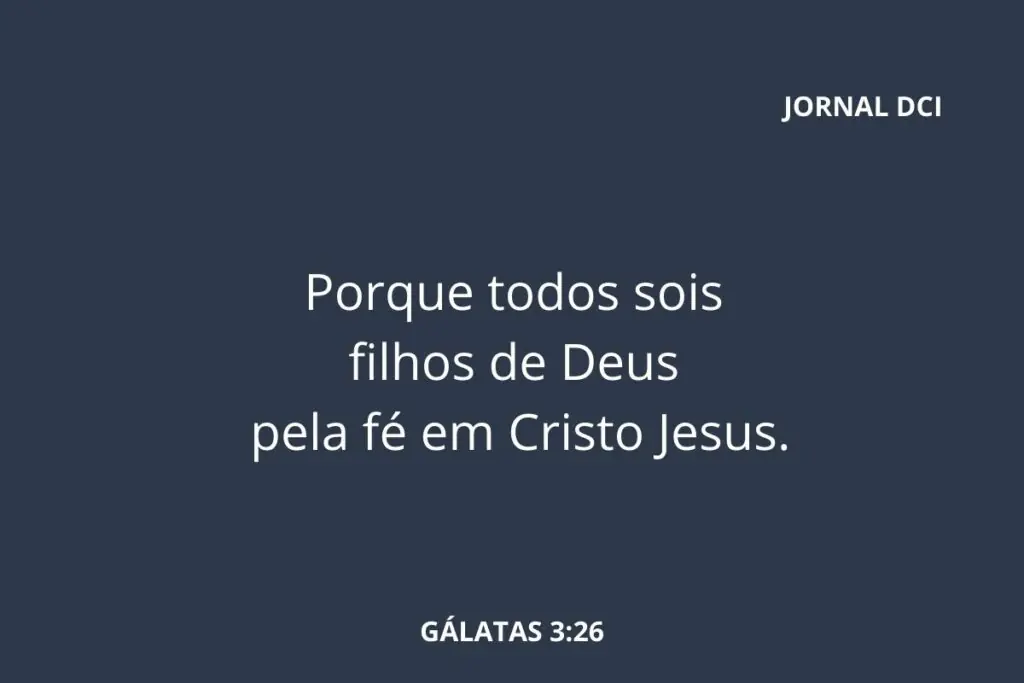 Versículo do dia
