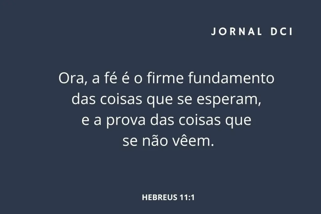 Versículo do dia de hoje