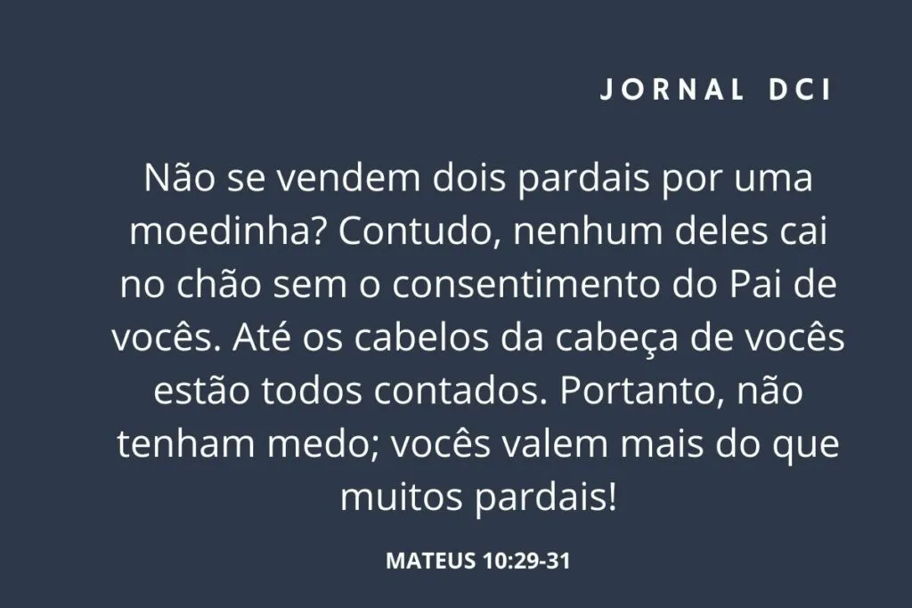 Versículo do dia
