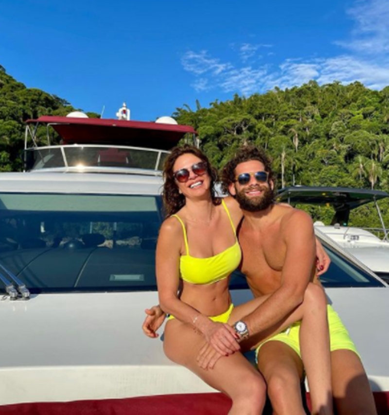 BBB21: Fiuk e Luciana Gimenez já viveram um romance, diz site Luciana Gimenez e namorado, Eduardo