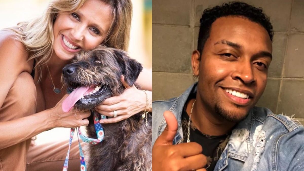 Na imagem Luisa Mell e Nego Di do BBB 21