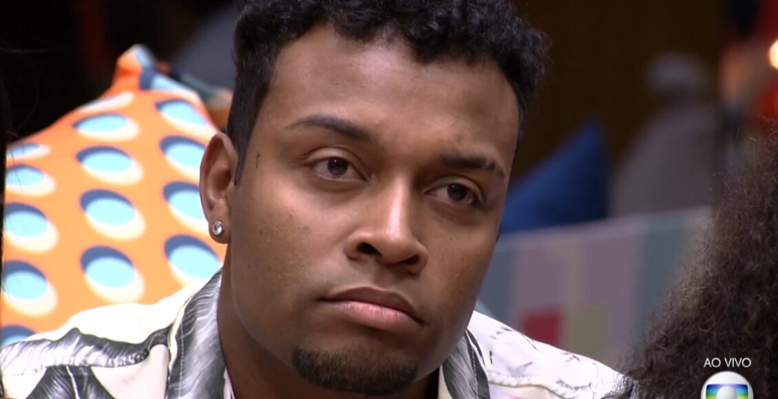 Nego Di saiu do BBB21 com 98,76% dos votos (Foto: Reprodução/ TV Globo)