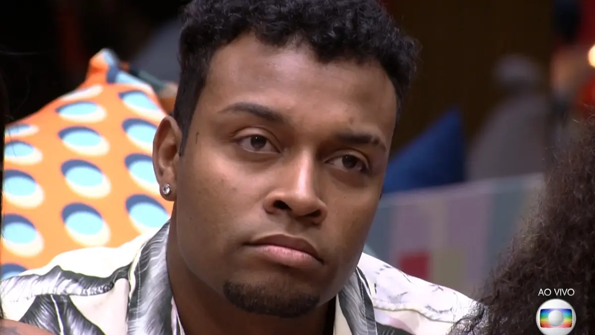 Nego Di saiu do BBB21 com 98,76% dos votos (Foto: Reprodução/ TV Globo)