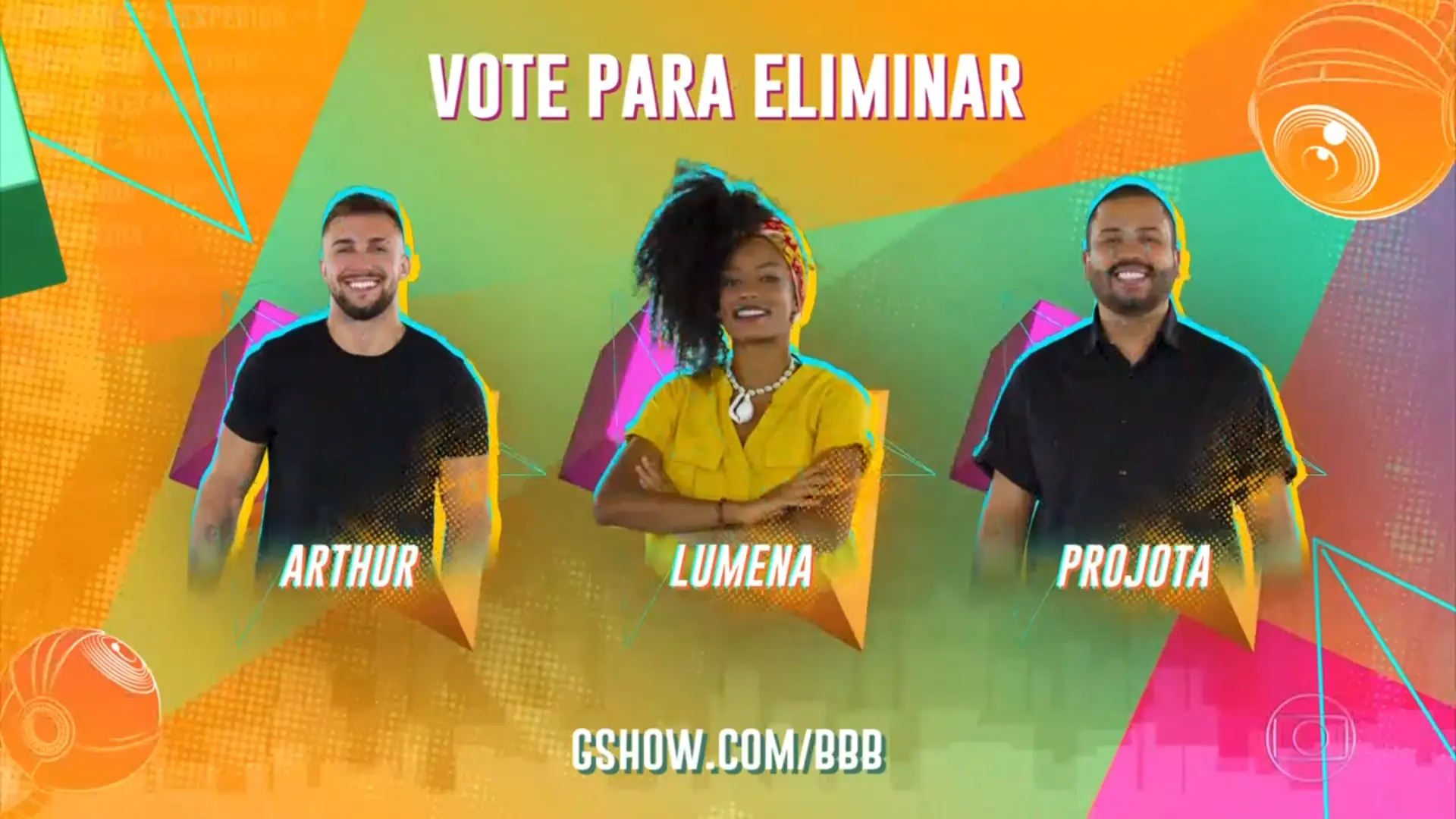 Paredão BBB 21 Arthur, Lumena e Projota no quinto paredão do BBB21 - Porcentagem BBB 21 paredão agora Bate-papo BBB