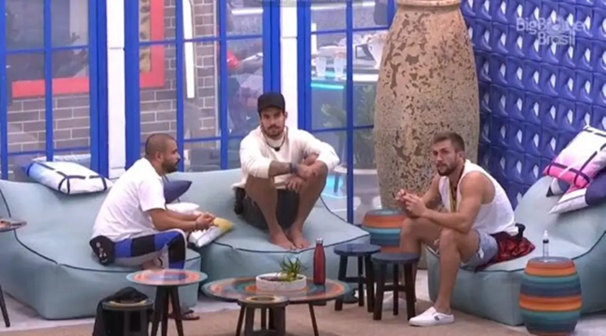 Projota, Arthur e Arcrebiano - BBB21