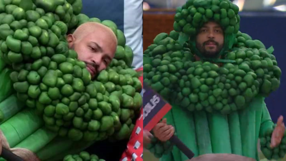 BBB21: Projota passa mal com fantasia e produção quebra protocolo