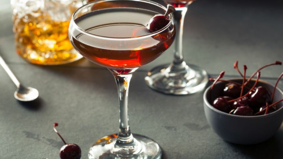 receitas drink manhattan