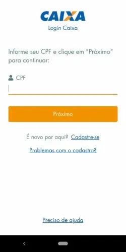 Aplicativo Caixa Trabalhador