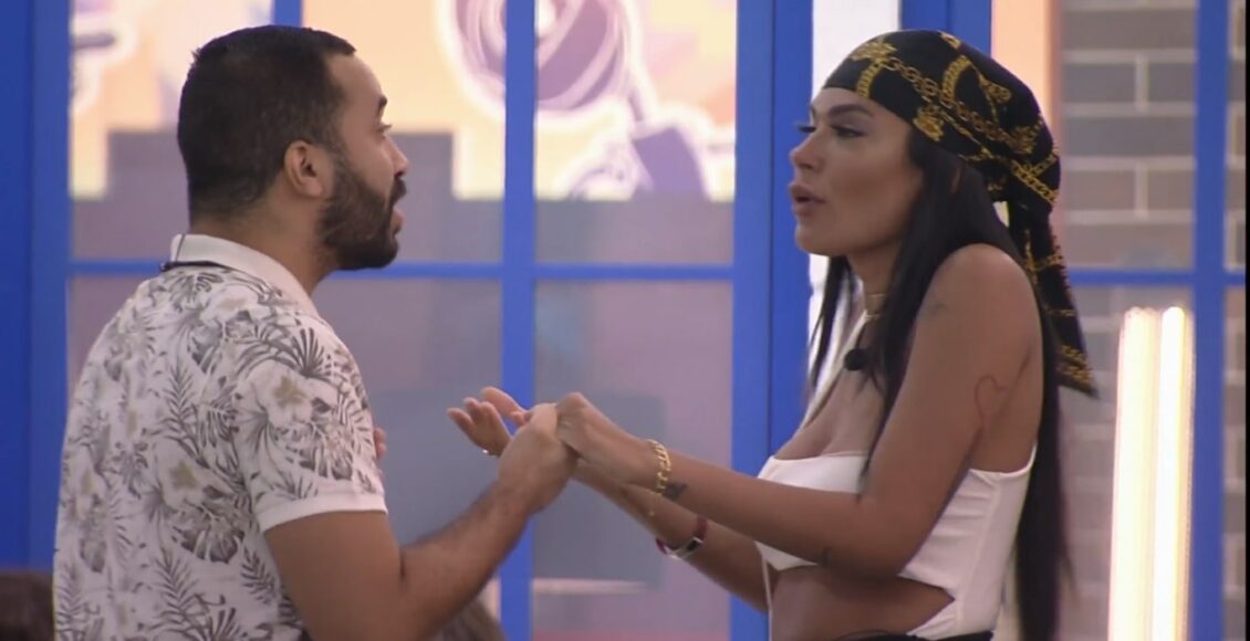 Pocah e Gilberto no BBB21