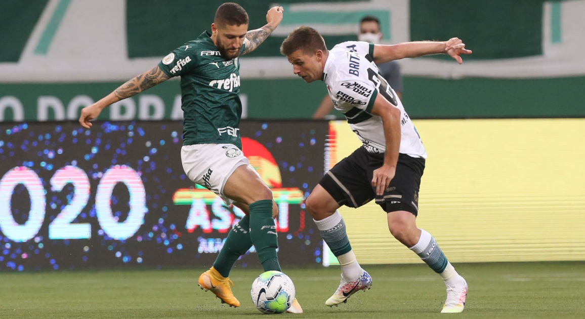 Saiba onde assistir a partida entre Coritiba e Palmeiras