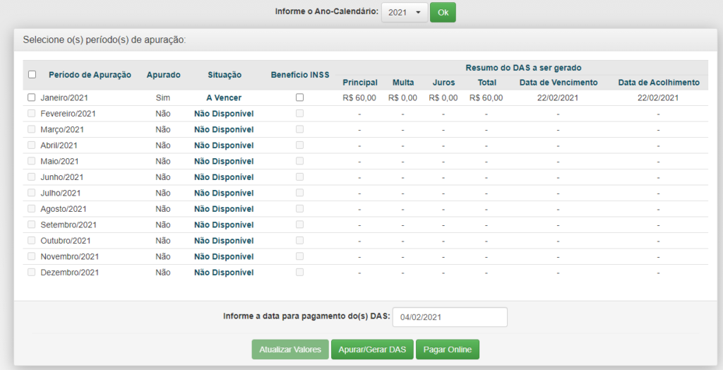 Confira os valores do INSS para autônomo em 2021