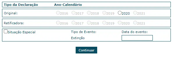 Declaração anual do MEI 2021