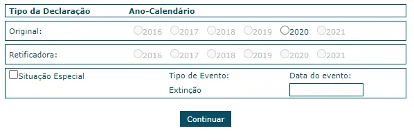 Declaração anual do MEI 2021