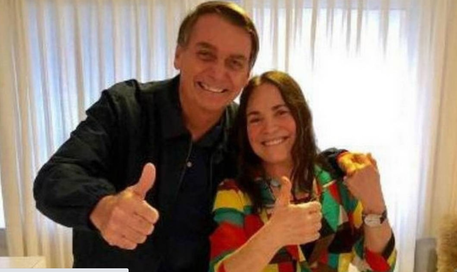 regina duarte fake news