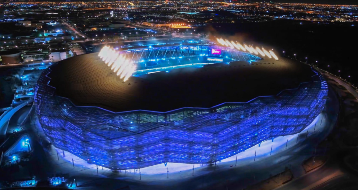 Estádio Education City, local onde Palmeiras jogará no Mundial