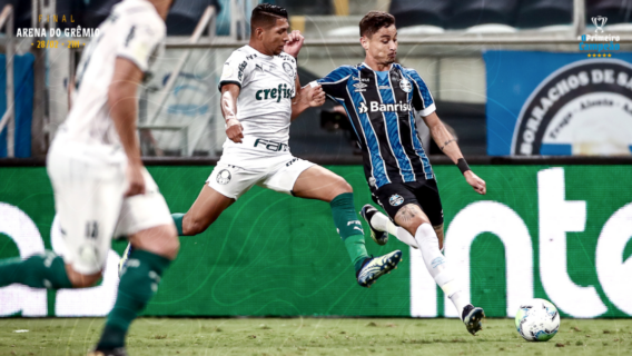 Palmeiras vence Grêmio por 1 a 0 no 1º jogo da final da Copa do Brasil