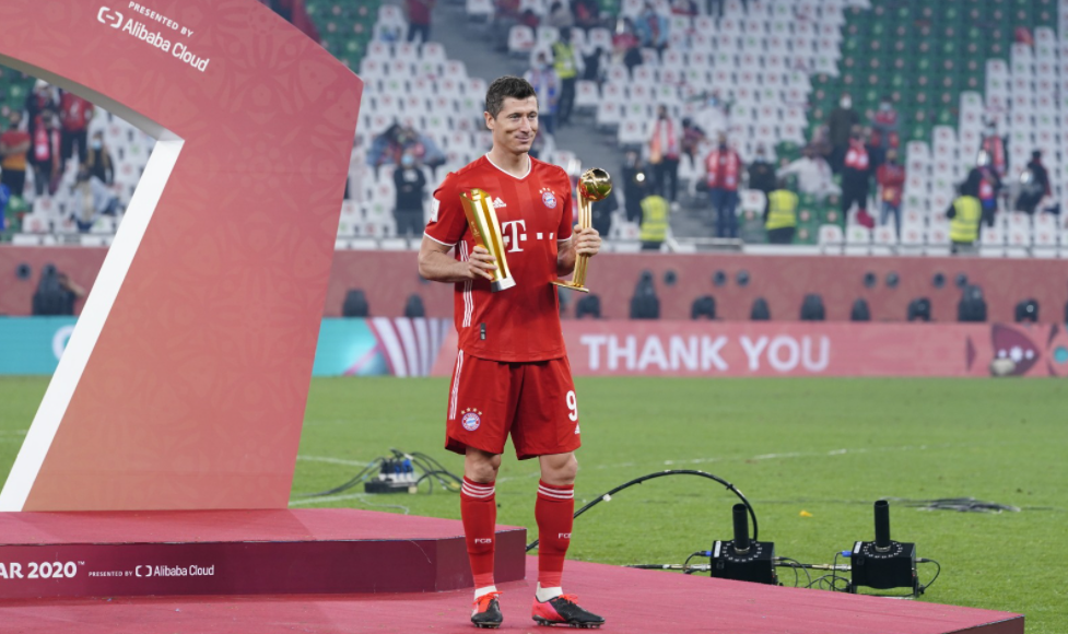 Lewandowski venceu prêmio de melhor jogador do Mundial