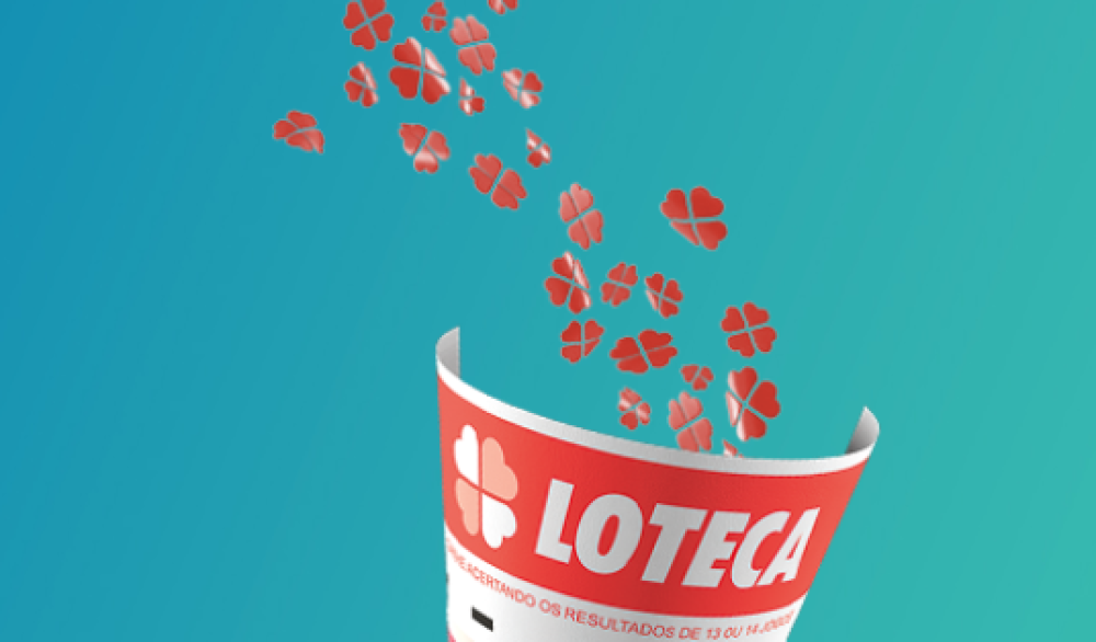 A imagem mostra um volante da loteria brasileira loteca