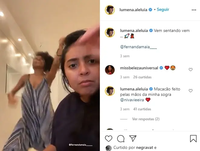 Namorada de Lumena - bbb21