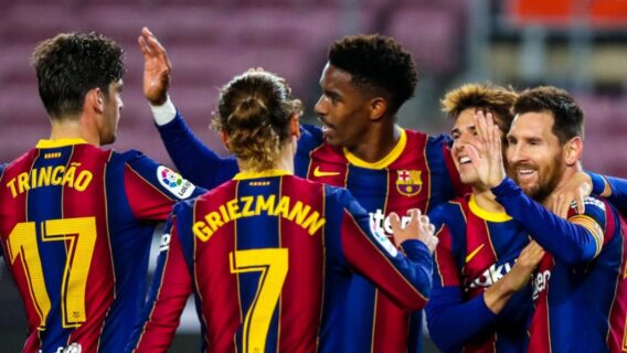 Barcelona goleia Alavés por 5 a 1 e assume vice-liderança do Espanhol