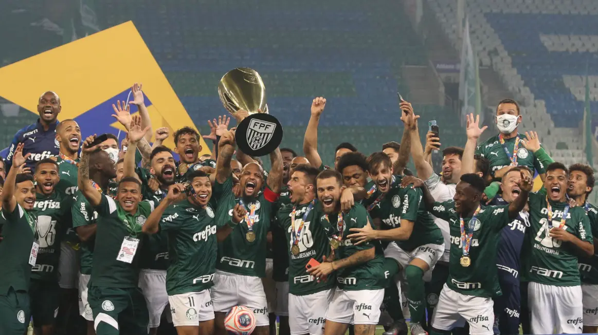 Palmeiras é o atual campeão do Campeonato Paulista