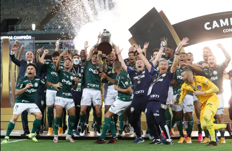 Devido ao critério de como funciona o sorteio da Libertadores, Palmeiras estará no pote 1 por ser atual campeão
