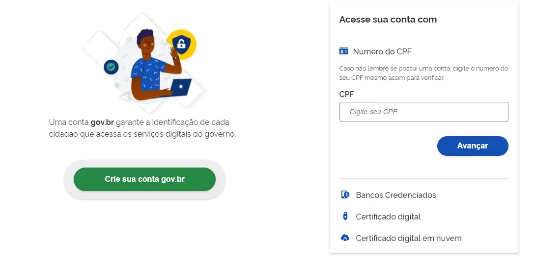 Cadastro Portal Gov.br